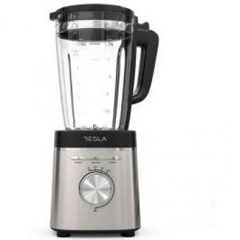 Tesla Batidora de Vaso BL601BX - Licuadora de Alta Potencia con Jarra de Vidrio Templado y 6 Cuchillas de Acero Inoxidable