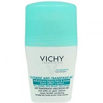 Vichy 48H Desodorante Roll On Antitranspirante Antimanchas - 100 ml