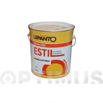 Esmalte Sintético Naranja Optimus 4 L Interior - Exterior