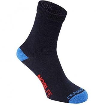 Craghoppers Nlife KDS Trv SGL Calcetines, Dk Navy, 3/6/2020 Unisex Niños