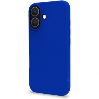 Funda para Móvil Celly Cromo Azul TPU para iPhone 16 (15,5 cm / 6.1)