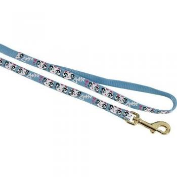 Correa de nylon para gato Ladycat Zolux 1 m - azul