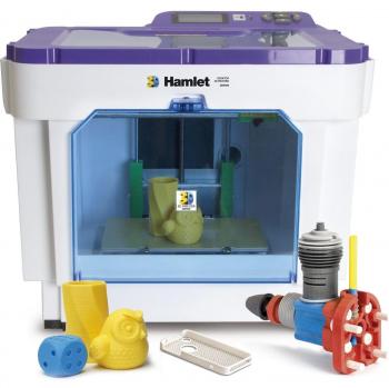 Impresora 3D Hamlet HP3DX100 - Extrusión 0,4mm, Filamento 1,75mm, Escritorio