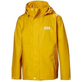 Helly Hansen Jr Moss Chaqueta Impermeable, Unisex niños, Amarillo