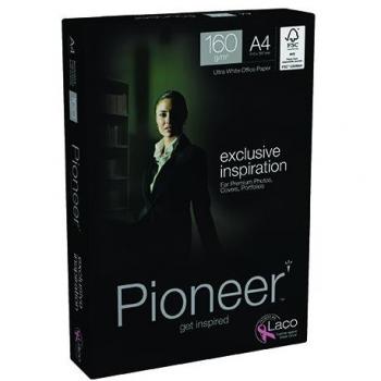 Papel A4 160g Pionner 250h blanco