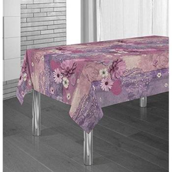 Manteles Margarita Lila estampados antimanchas Colores Primaverales Decoracion