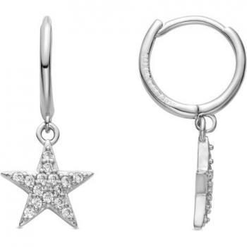 Pendientes Luxenter Tuthe Plata de Ley 925 con acabados en rodio y circonita brillante