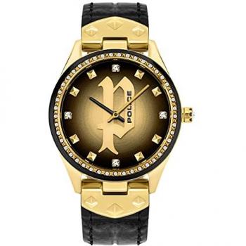 Reloj de Pulsera Analógico para Mujer Police P16029MSGB02