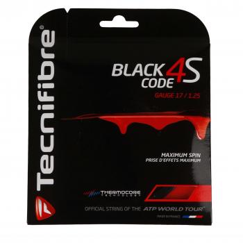 Tecnifibre Black Code 4S 12 M, 1,25 mm