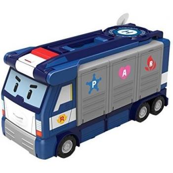 Robots de Rescate Camión del cuartel General Incluye 1 Coche Poli