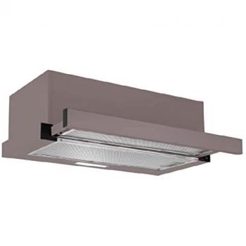 Campana Telescópica Orbegozo Marrón 65W Clase C 3 Niveles de Potencia Filtros Desmontables