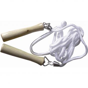 Sporti Wooden Handle Skipping Rope