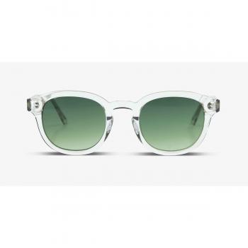 Messy Weekend BILLE Gafas de Sol Transparentes Verdes para Hombre Cristal