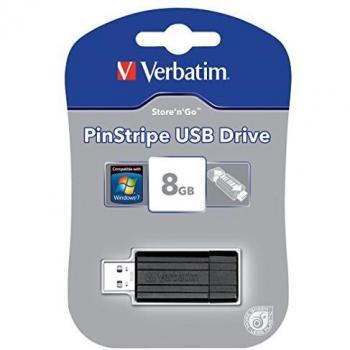 Unidad Flash USB Verbatim 8GB con Protección contra Escritura