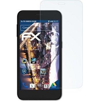3 x atFoliX Antichoque Película Protectora Archos 50 Power Protector Película - FX-Shock-Clear