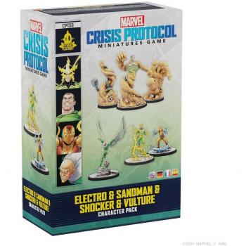 Marvel Crisis Protocol: Electro & Sandman & Shocker & Vulture