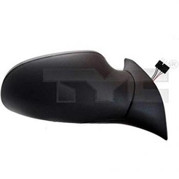 Espejo retrovisor derecho TYC 321-0001 eléctrico negro asférico con calefacción para clase W168