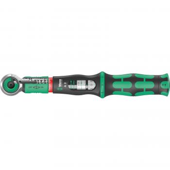 Llave dinamométrica Wera Safe-Torque de 2 a 12 Nm, accionador Hex de 1/4 pulgadas