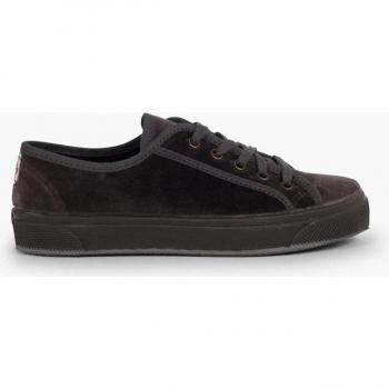 Zapatillas de lona de niña con terciopelo