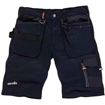 Scruffs Trade Short, Pantalones para Hombre, Azul