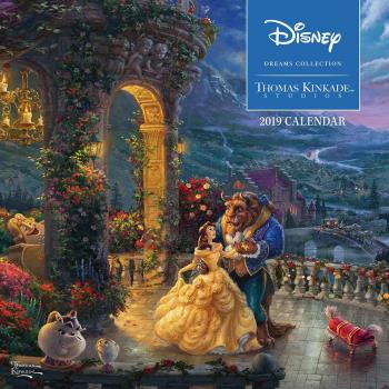 Thomas Kinkade: The Disney Dreams Collection 2019 Square Wall Calendar