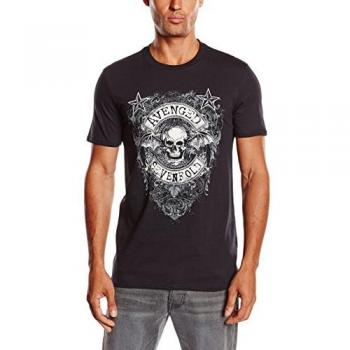 Avenged Sevenfold Men's Black Stars Flourish T-Shirt