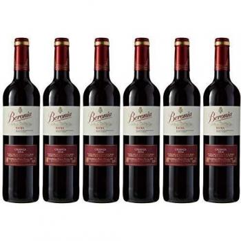 Beronia Crianza Vino D.O.Ca. Rioja - 6 Botellas de 750 ml - Total: 4500 ml