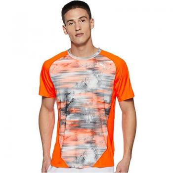 Camiseta deportiva Puma Graphic Tee Shocking