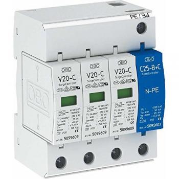 OBO Bettermann Type 2 Surge Protection Device V20-C 3+NPE