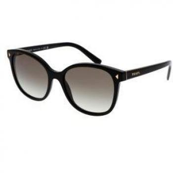 Prada PR 22ZS 1AB0A7 Women's Square Black Sunglasses Size 53
