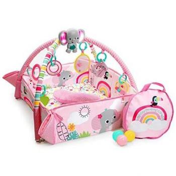 Rainbow Tropics 5-in-1 Activity Gym and Ball Pit