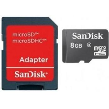 Sandisk microSDHC 8GB - Tarjeta de memoria