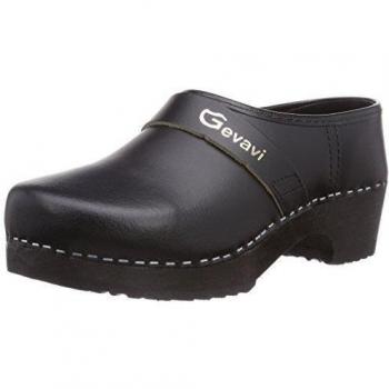 Gevavi 900 SCHOENKLOMP 40, Zuecos Unisex Adulto, Schwarz