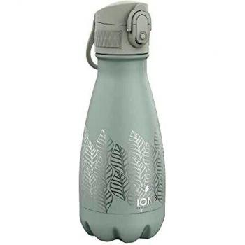 Ion8 Acero Inoxidable Botella Agua, Sin Fugas, 280ml