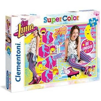Clementoni - Puzzle 104 Piezas Soy Luna: Never go Late i Roller Skate