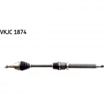 Eje motriz SKF VKJC 1874 - Árbol de transmisión, compatible con vehículos específicos, fabricado en acero de alta resistencia, diseñado para soportar cargas y torsiones, incluye juntas y accesorios necesarios para la instalación