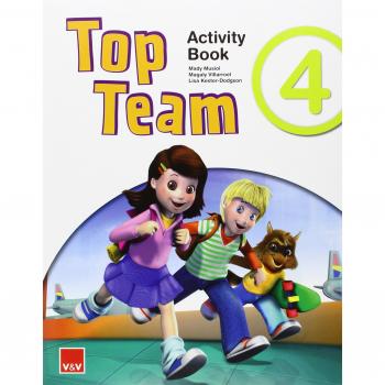 Top Team 4 Activity Book +  Cd Stories And Songs - 9788468221861