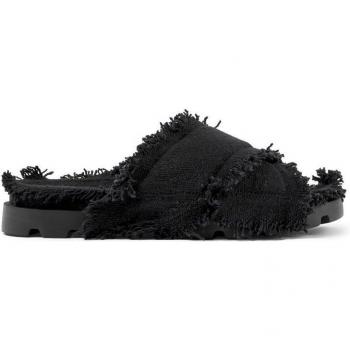 Camperlab Brutus Unisex Cross-Strap Sandals - Black, Size 41