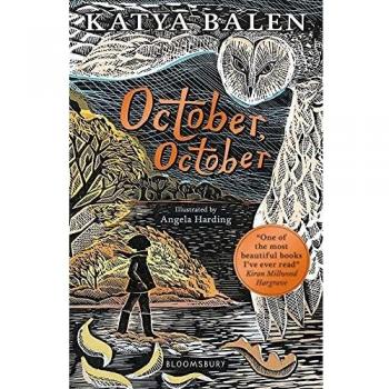 October, October - Libro infantil, ganador de la Medalla Carnegie 2022, escrito por Katya Balen, ilustrado por Hayley Wells, aborda temas de amistad y aventura en un entorno natural