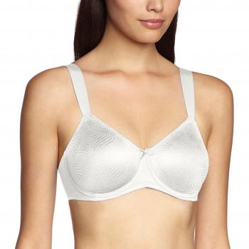 Triumph Essential Minimizer Bra with Modern Jacquard Pattern