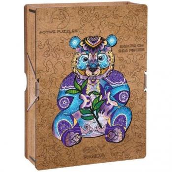 Active Puzzles - Puzzles de Madera Panda 35 x 27 cm - 226 Piezas