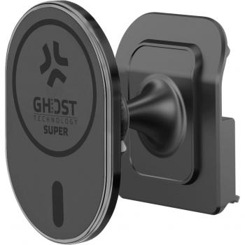 Soporte para Smartphone Celly Ghost Magsafe Compatible con Tesla Model 3, S, X y Y - Rotación 360 - Color Negro