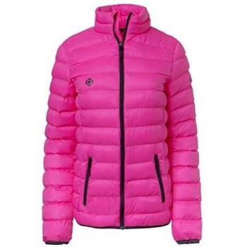 Izas Kara Chaqueta De Fibra, Mujer, Rosa Fluor/Negro, XS
