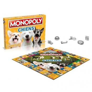 Juego de Mesa Monopoly Perros - Winning Moves - Monopoly con diferentes razas de perros