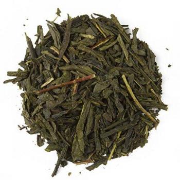 Aromas de Té - Té Verde Sencha Earl Grey en Bolsitas/Green Tea Sencha Ecológico con Aroma Natural de Bergamota, 10 Pirámides