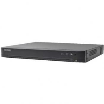 DVR Hikvision 32 Canales TurboHD + 8 Canales IP / 5 Megapíxeles Lite / Reconocimiento Facial / Audio por Coaxitron / H.265+ / Full HD