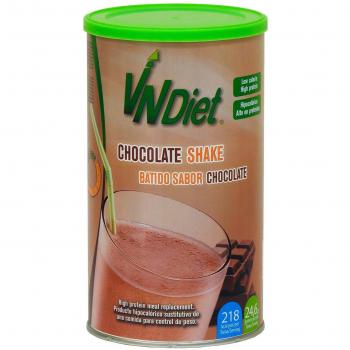 VNDiet | Batido Sustitutivo de Comida para Dieta | Para Adelgazar Rápido | Con Proteínas, Muy Saciante | Bajo en Calorías y Alto en Proteínas | Fuente de Fibra | 490 g | 14 Tomas