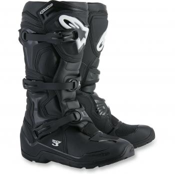 Alpinestars Tech 3 Enduro Motorcycle Boots - Black, Size 42