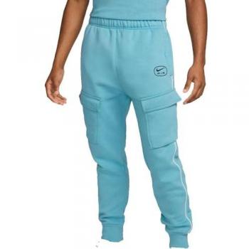 Nike Pantalón Chándal Air Cargo Fleece para Hombre, color Turquesa, talla M