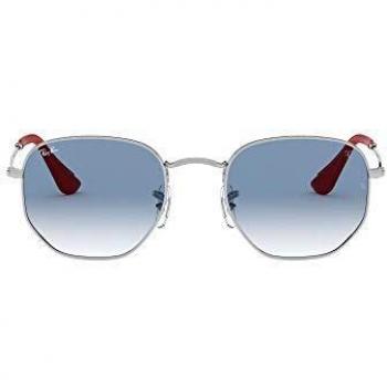 Ray-Ban Unisex's 0RB3548NM F0073F 51 Sunglasses, Silver/Bluegradient